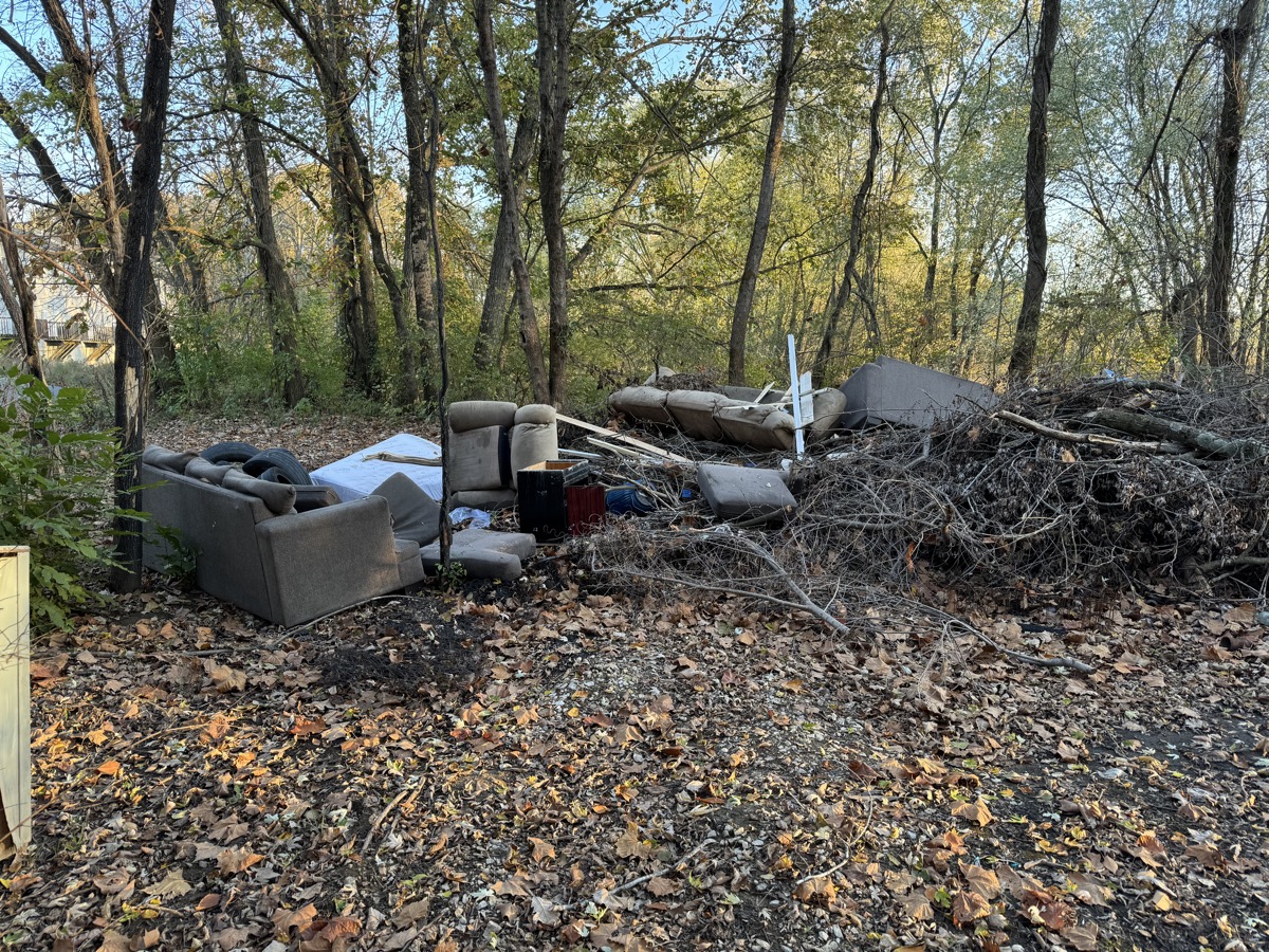 Brush and debris clearing from wooded property in Mid-Missouri
